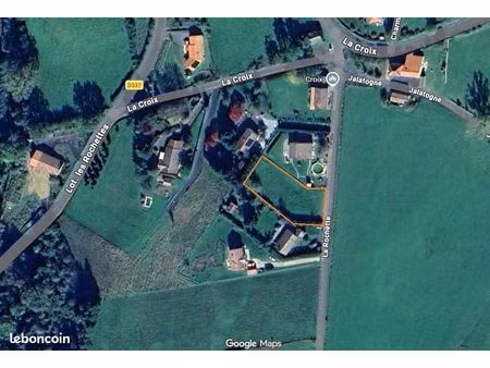 terrain viabilisé 1500m² estandeuil