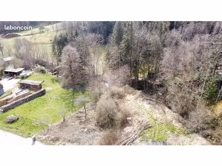 terrain 1 000 m² steige