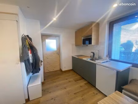 location studio 20m2 entièrement rénové en 2025 - 580/mois cc