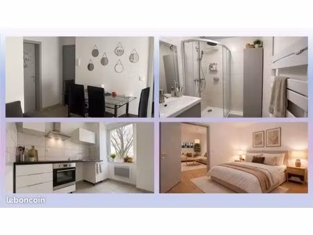 superbe t3  2 chambres  wc séparé traversant de 50 m² à proximité de tout