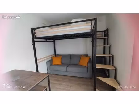 studio meublé disponible