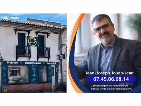 fonds de commerce restauration rapide 120 m²
