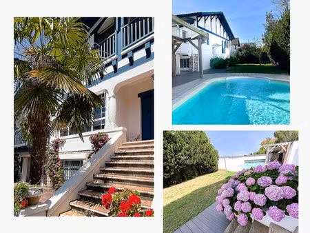 particulier vend maison familiale basque avec piscine