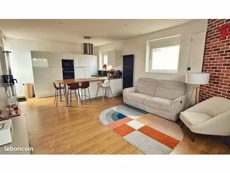 hem - maison de ville de 100 m² - 4 chambres - jardin - aucun travaux à prévoir