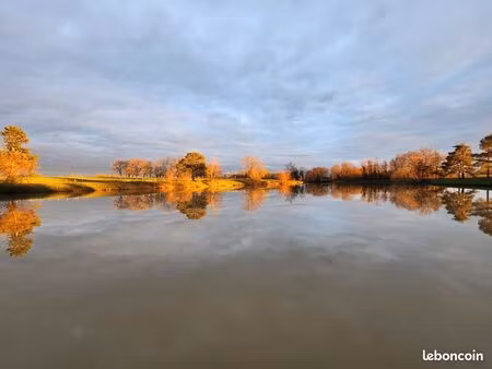 etang de 1 7ha avec bois