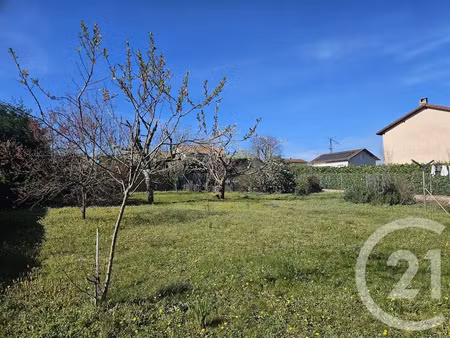 vente terrain à batir 600 m² à saint-vulbas (01150)  108 000 €