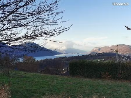 terrain pret a batir vue lac