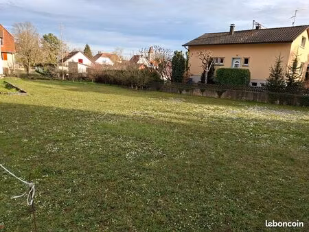 vends terrain de construction habsheim