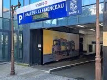 parking indigo halles clemenceau - biarritz