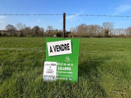 terrain 5373 m² lillers