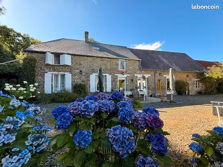 maison familiale à vendre à guilberville (france) – calme  espace et caractère