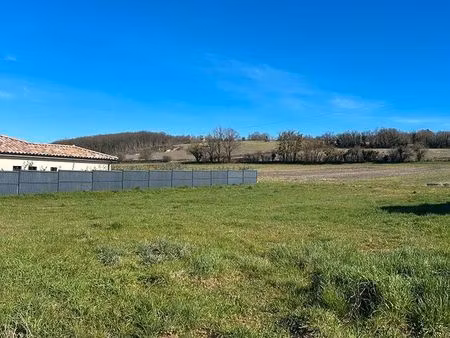 grand terrain au calme