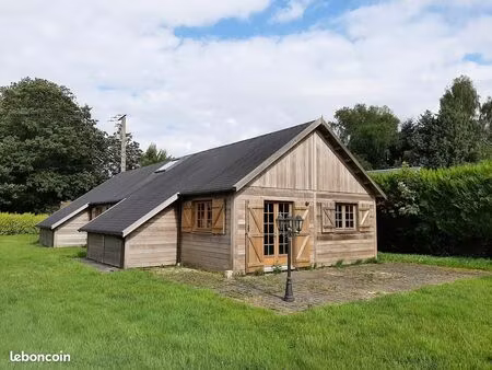 loue maison ossature bois plain-pied vie 115m² terrain 1000 m² saint-vigor-d’ymonville