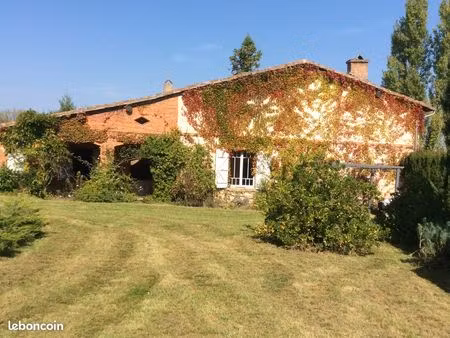 jolie toulousaine sur 3ha  30 min airbus  toulouse