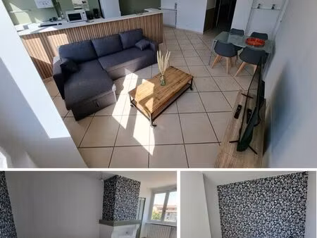 [dispo juin] t3 récent meublé 72m2  centre ville (place chavanelle) sans vis-à-vis