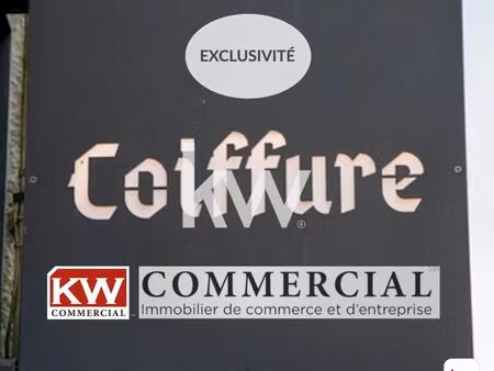fonds de commerce coiffure 75 m²
