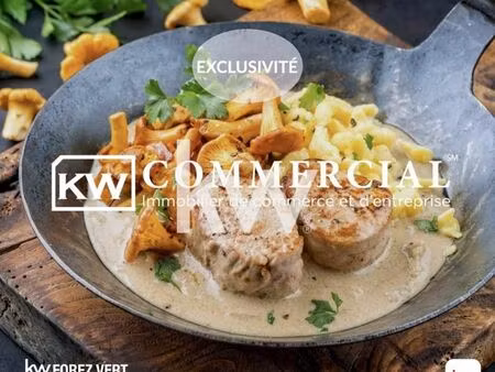 fonds de commerce restaurant  bar saint etienne