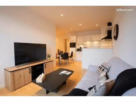 hyper centre d’argeles-gazost t2 meublé 42 m² – parking privé + cave – disponible 11 mai