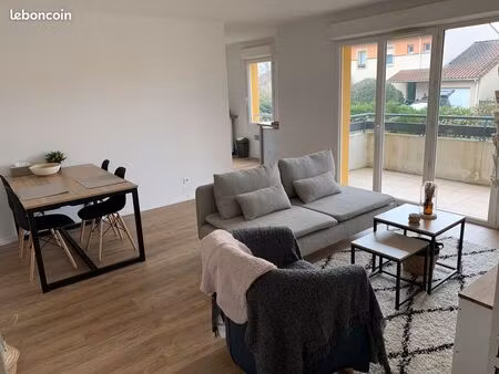 t2 meublé 49m2 lumineux