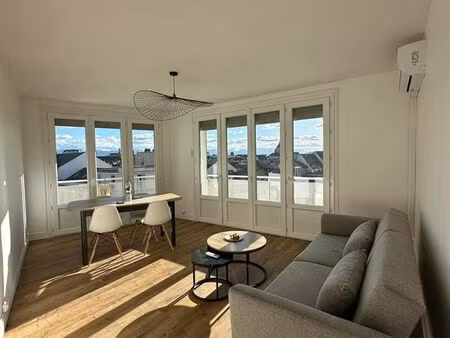 appartement meublé t3 entièrement rénové - 64m2 - centre ville tarbes