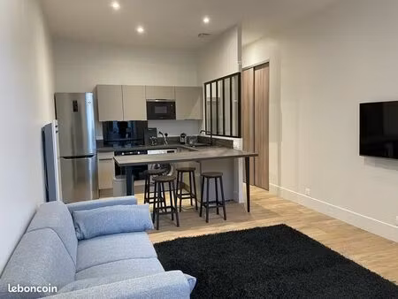 grand t2 meublé - internet inclus