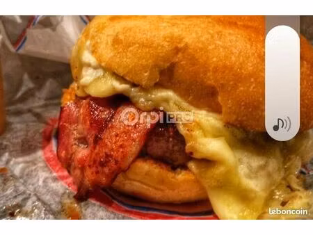 restauration rapide 50 m²