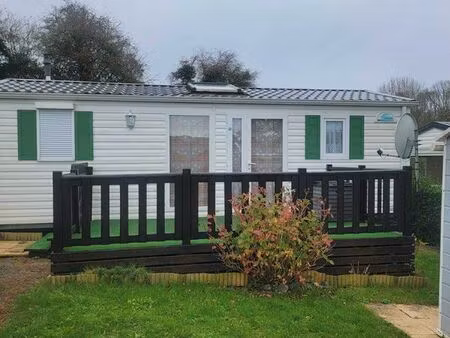 ? mobil-home 2 chambres proche mer – camping 4⭐ – dieppe / le tréport