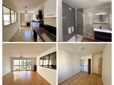 t3bis refait à neuf - 79m2 - balcon - place parking - cave