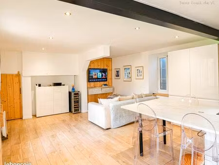 maison rénovée + dépendance habitable – terrain 1000m²