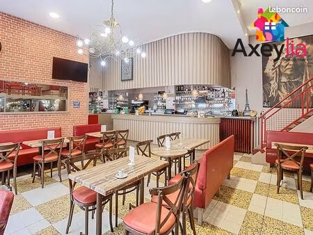 bar  fond de commerce 85 m² roanne