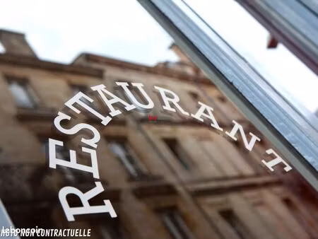 fonds de commerce restaurant  bar 110 m²