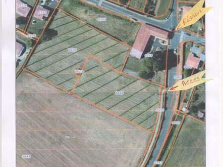 terrain constructible a lotir