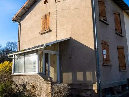 a vendre maison habitation+terrain