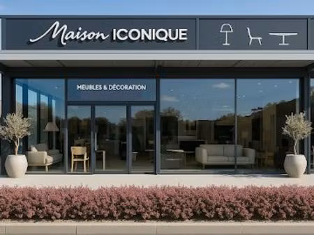 local 200 m² showroom / bureaux – zone coquelicots – emplacement professionnel