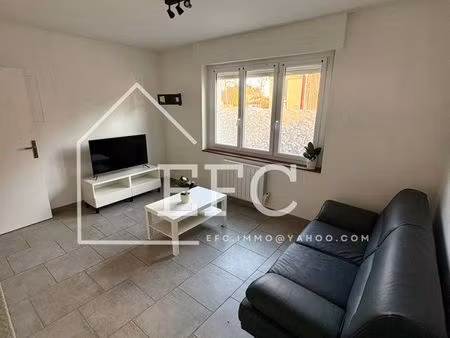 charmante maison meublée 2 chambres avec garage et jardin non attenant