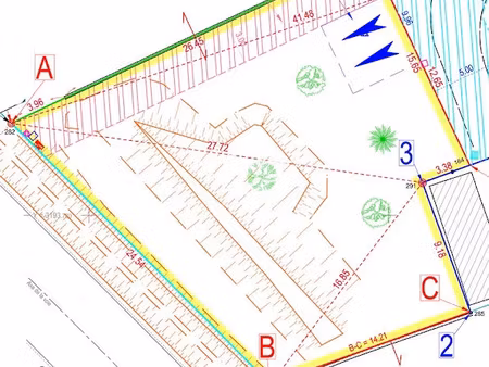 vente terrain à batir 499 m² à le thor (84250)  167 000 €