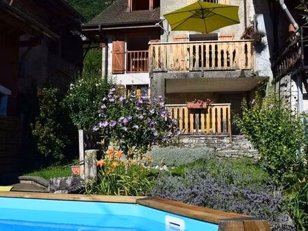 maison 120 m² – 4 ch – jardin  terrasses  piscine – proche lac du bourget