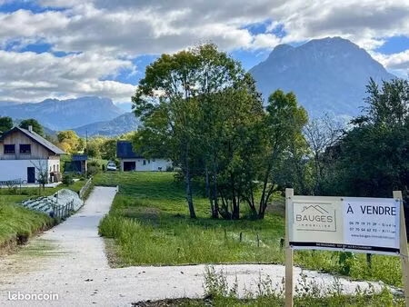 terrain 1510 m² la motte-en-bauges