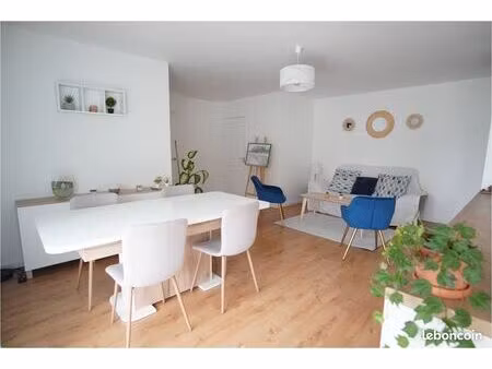 appartement 4 pieces 83 m² avec jardin