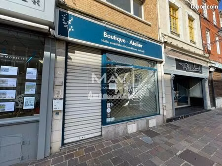 local commercial 63 m² aire sur la lys