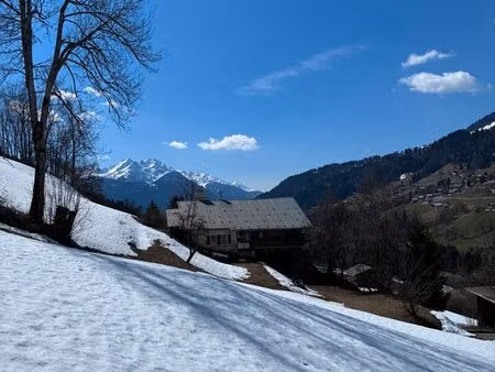 chalet savoyard aux portes des saisies et des contamines