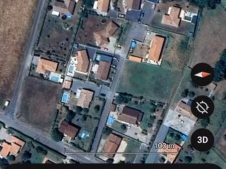 terrain constructible de 4100 m2