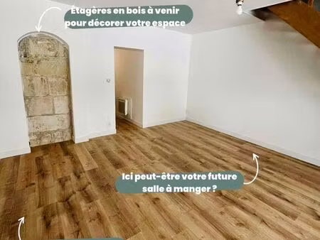 maison de centre ville - 56m²