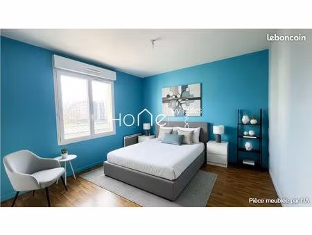 appartement 3 pièces 57 m²