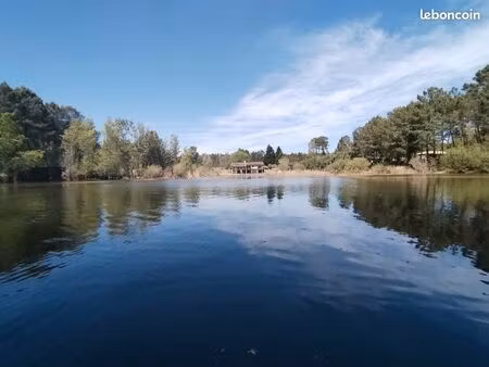propriété 6ha avec lac 1ha5 et maison