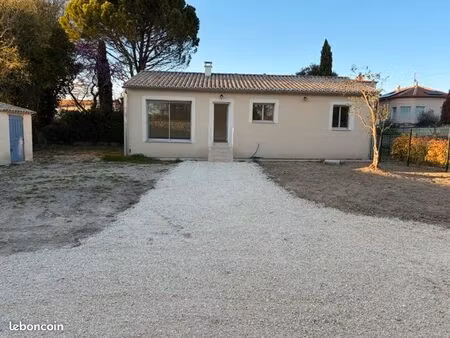 maison neuve avec terrain 600 m2