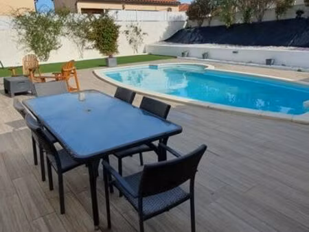 charmante villa avec piscine à trouillas