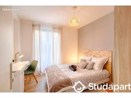 chambre 1 pièce 12 m²