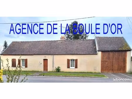 saint just sauvage - longere avec grange