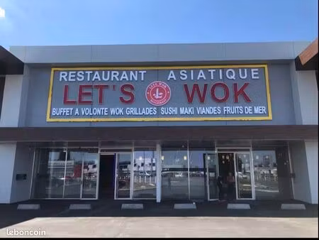 fond de commerce restaurant buffet